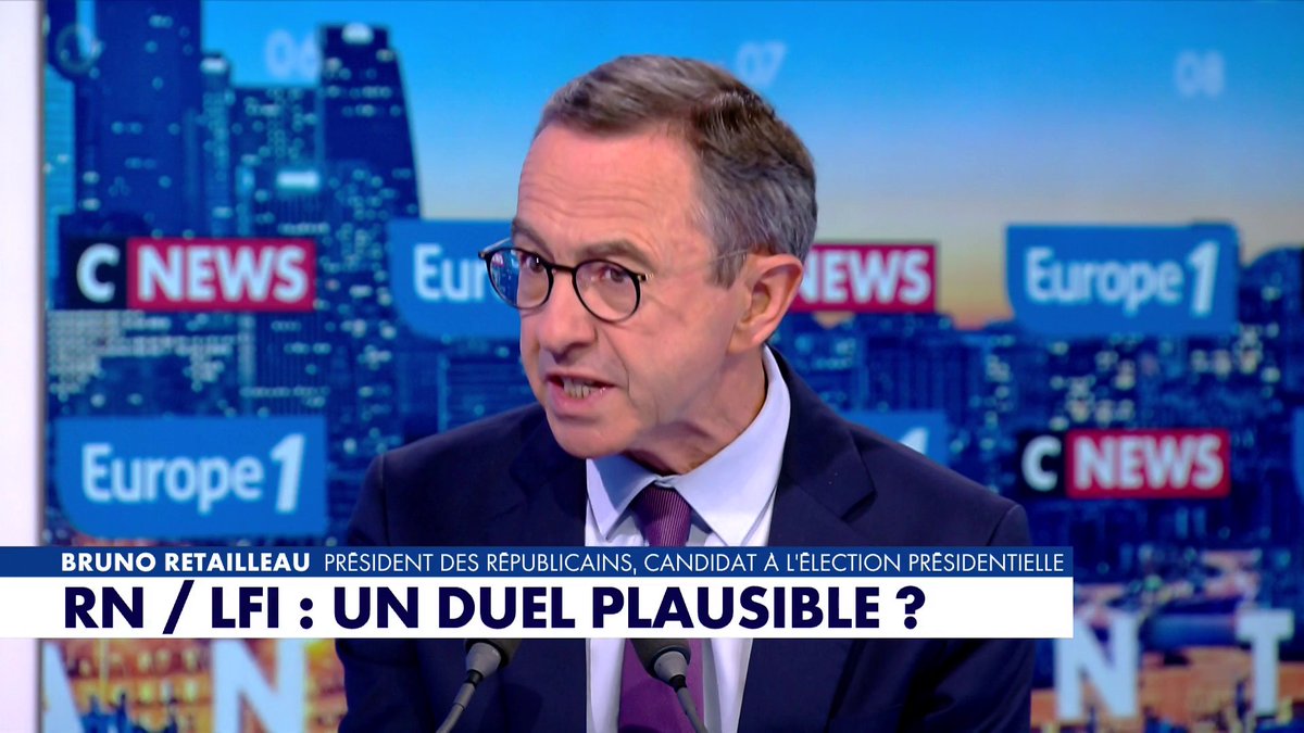 Bruno Retailleau, président des Républicains : «LFI fait du racialisme et de l'antisémitisme son fond de commerce», dans #LaGrandeInterview Toute l'info est à retrouver sur