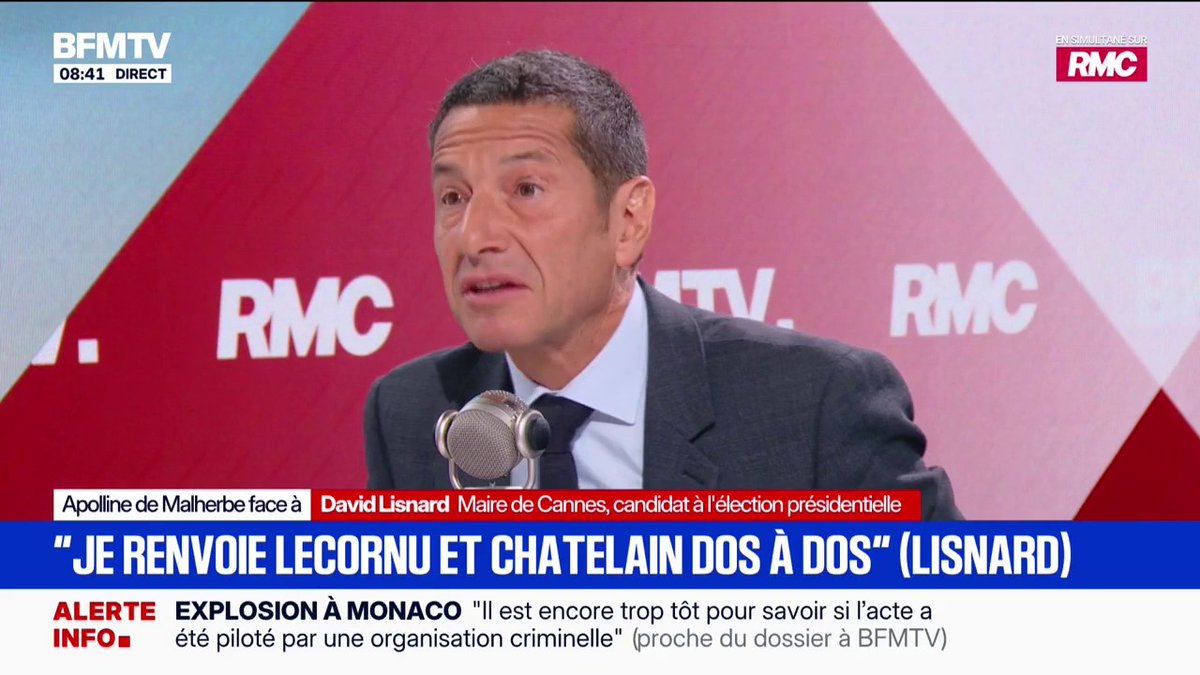 Gestion de la canicule: "Si on met la clim, on se coupe de financements", assure David Lisnard, candidat à l'élection présidentielle de 2027