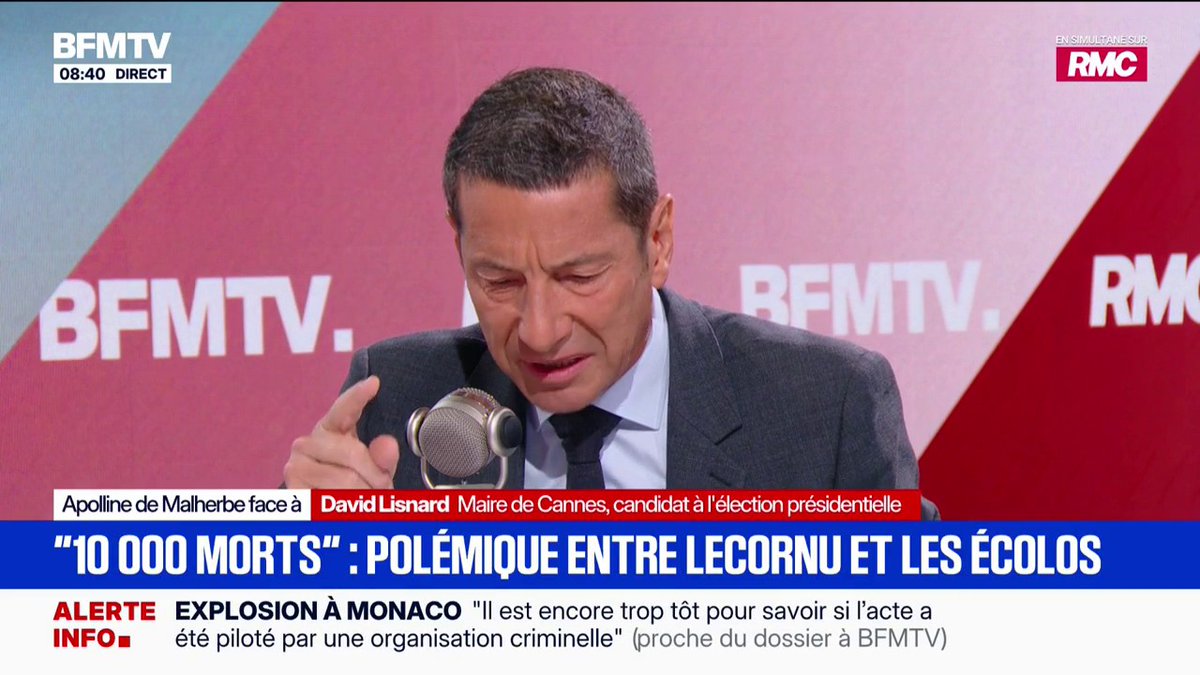 Adaptation au changement climatique: "Il y a une hypocrisie totale de renvoyer à des obligations en enlevant des moyens", déclare David Lisnard, candidat à l'élection présidentielle de 2027