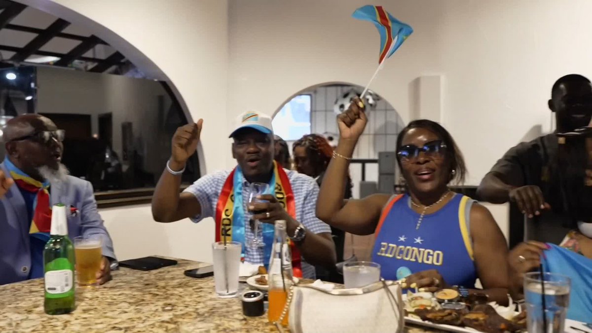 "Failure is not an option" DR Congo fans are ready to take on England in the World Cup 🇨🇩