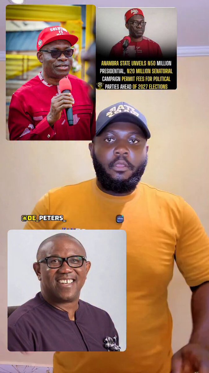“Gov. Soludo, what did Peter Obi do to you?” Why are you paying a fine of 15-20 million over Peter Obi’s political banners?…”