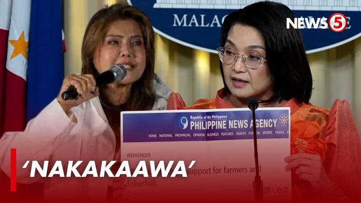 'NAKAKAAWA ANG MGA OBSTRUCTIONIST TULAD NG SENADORA' 'Yan ang bwelta ni Palace Press Officer Usec. Claire Castro sa mga umano’y “walang basehang paninira” ni Sen. Imee Marcos sa administrasyon ng kanyang kapatid na si Pres. Bongbong Marcos. Kasunod nito, sinabi rin ni Castro na naawa siya sa mga taong pumapalakpak sa senadora dahil hindi umano nila alam na ginagawang umano silang mangmang.