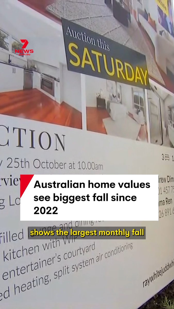 House prices have had the biggest month-on-month fall in years. The average 0.4 per cent drop across Australia has sparked a discussion about whether new housing tax changes are impacting investor confidence, or whether they represent the end of a “super cycle” in an ever-fluctuating market. #Nationalhouseprices #AustralianPolitics #realestate
