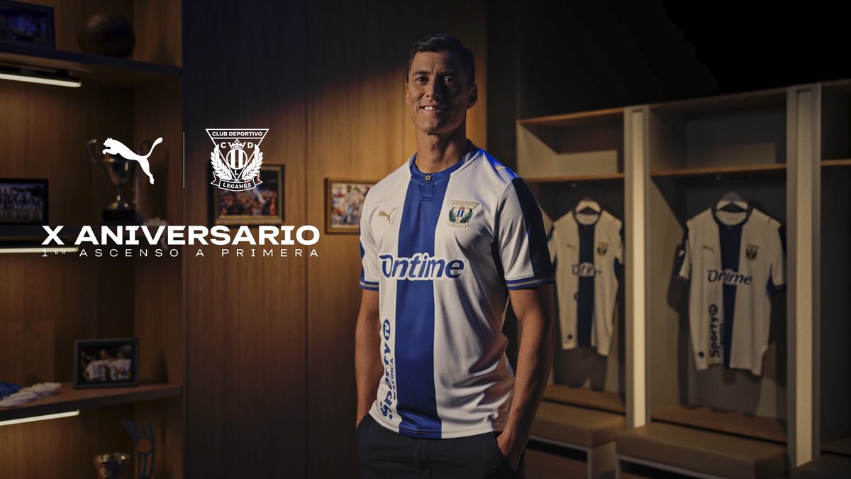 👕 El C.D. Leganés y PUMA presentan su primera equipación 2026/27, en homenaje al histórico ascenso de 2016. ➡️
