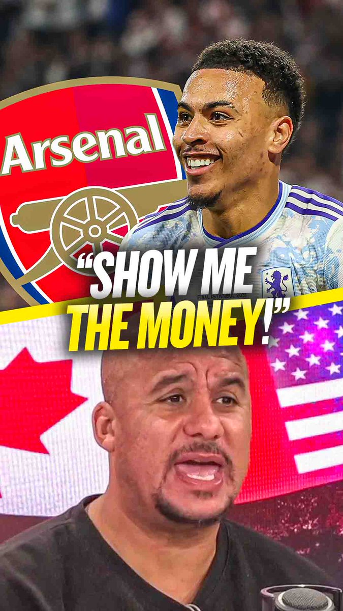 😱 "If he's worth 85 Rogers is worth 150!" 🤑 "Show me the money!" Gabby Agbonlahor insists Arsenal should pay £150 million for Morgan Rogers after Tottenham agreed £85 million Mateus Fernandes deal