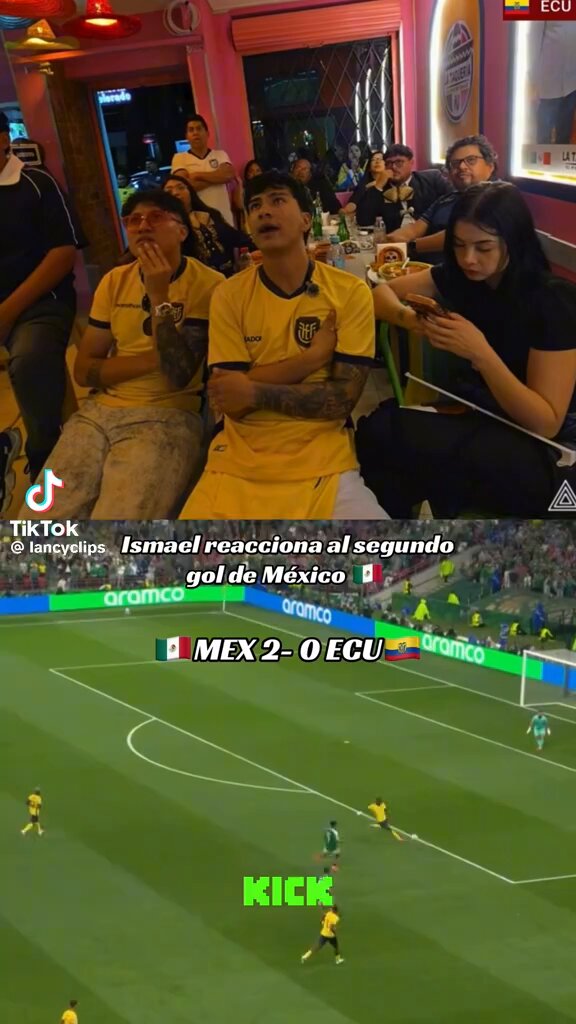 Así llora Ecuador cuando les metieron el segundo gol. VIVA MÉXICO!🇲🇽