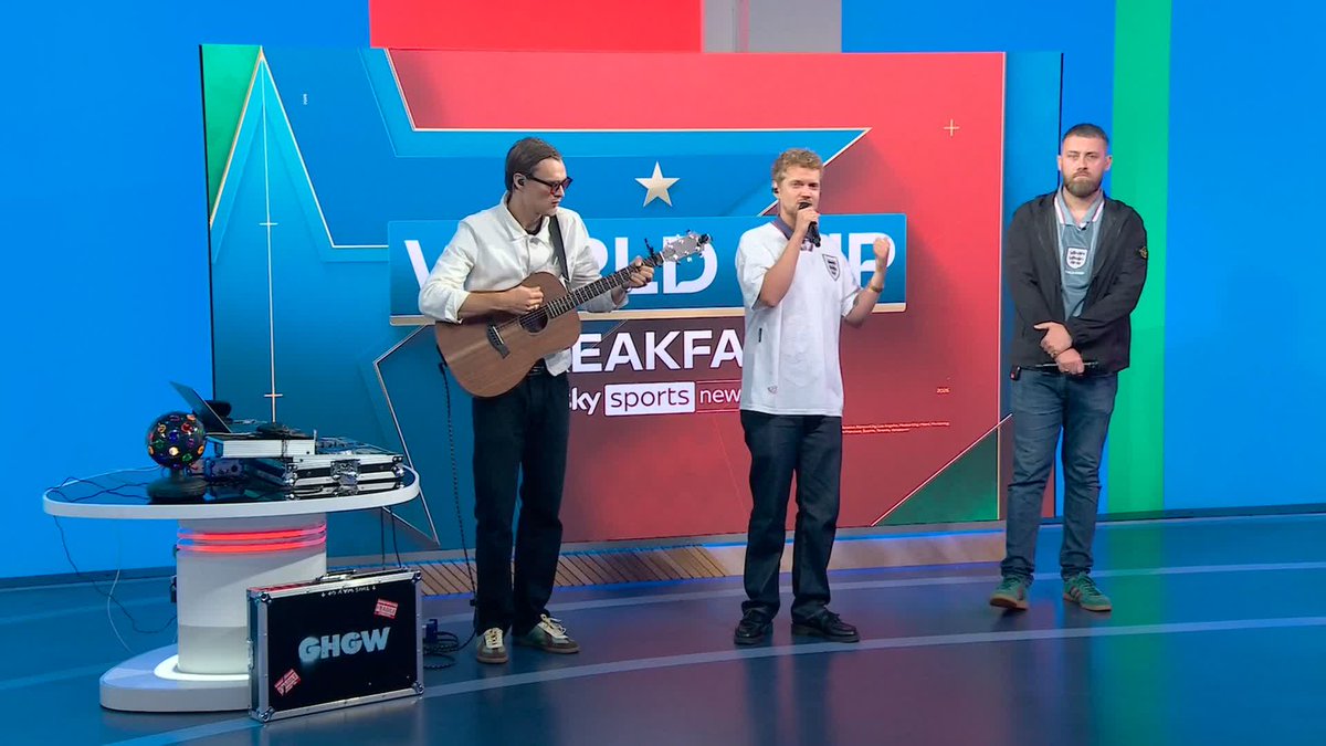 A special live performance of "Gazza's Tears" by Good Health Good Wealth and Joseph J Jones. 🎶 Is it coming home this summer? 🏴 Good Health Good Wealth Joseph J. Jones