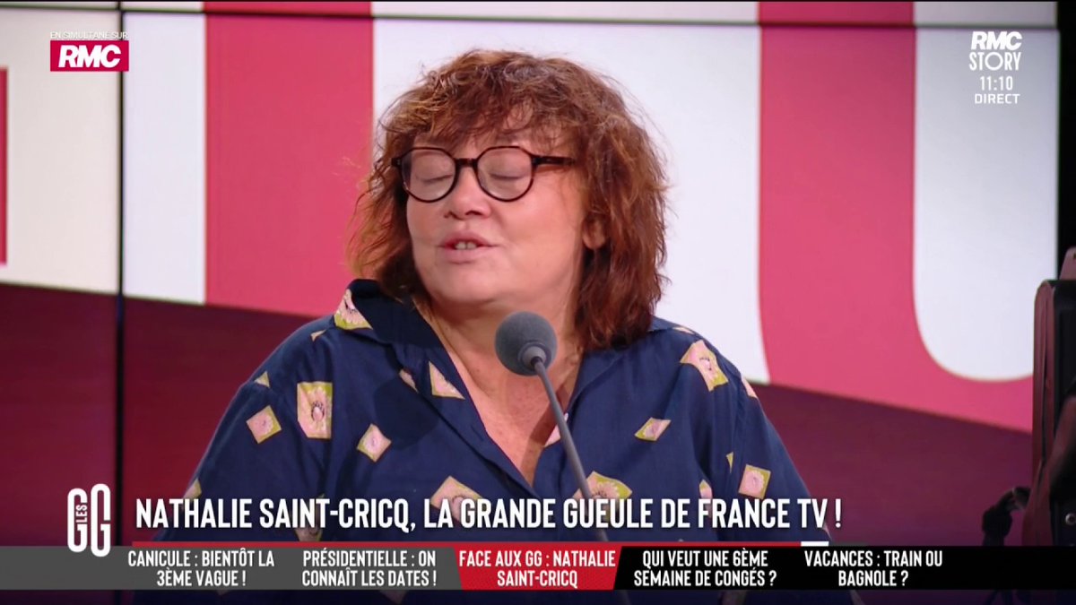 🚨 "Hors de question qu'on fasse campagne pour qui que ce soit", assure l'éditorialiste politique, Nathalie Saint-Cricq. #GGRMC
