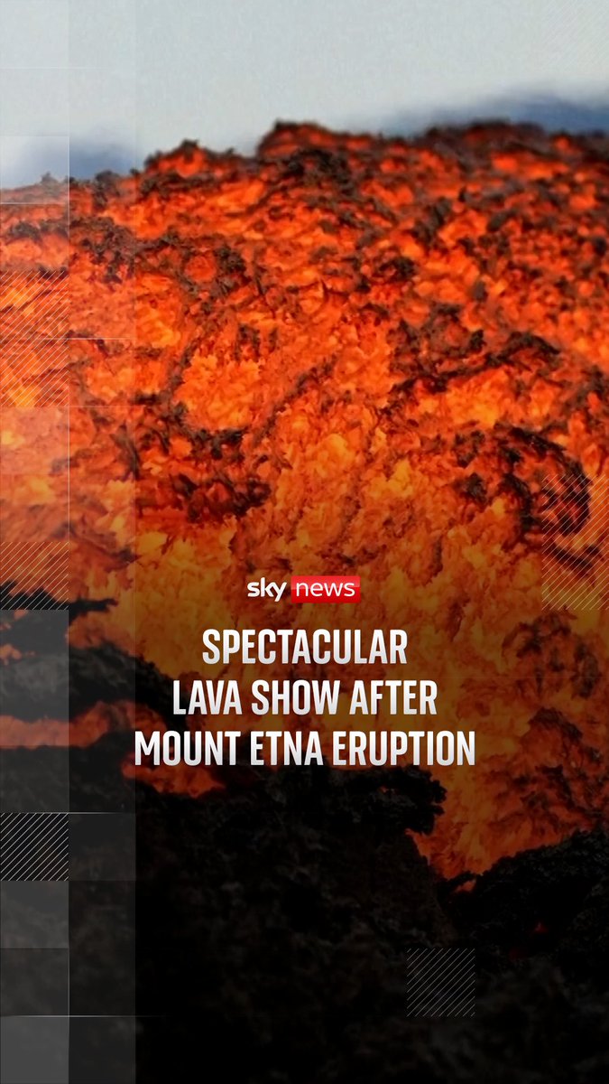 WATCH: Spectacular lava show after Mount Etna eruption The eruption on the Italian island of Sicily began on Friday from a rupture at about 3,000m of altitude.
