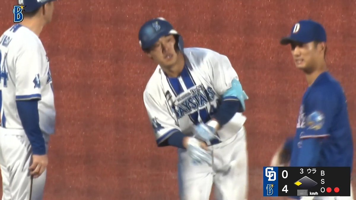 抜群の長打力 このスイングであそこまで飛ぶ 井上朋也 タイムリー2ベース ⚾️DeNA×中日（ファーム） #baystars #だったらDAZN #イージースポーツ