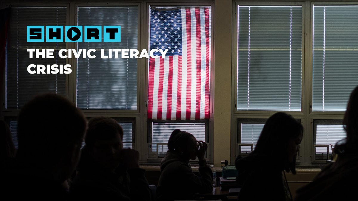 74% of Americans say they could explain how our government works to a foreigner. But, as our new Short reveals, 58% of them can’t pass a basic civics test.
