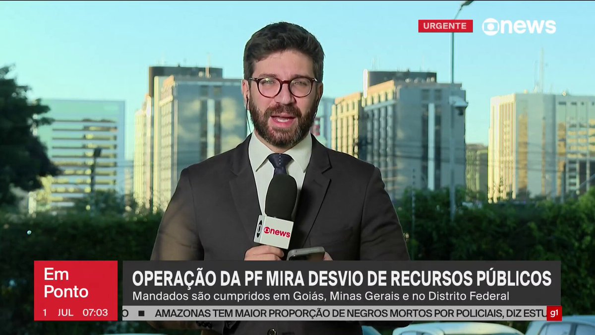 Polícia Federal deflagra a terceira fase da Operação Rent a Car, sobre desvio de dinheiro público, lavagem de dinheiro, fraude processual e organização criminosa. Mandados são cumpridos no Goiás, Minas Gerais e Distrito federal. Segundo apuração da Camila Bomfim, a operação mira pessoas ligadas ao deputado Sóstenes Cavalcante (PL-RJ). ➡️Assista à #GloboNews: #jglobonewsemponto #PF