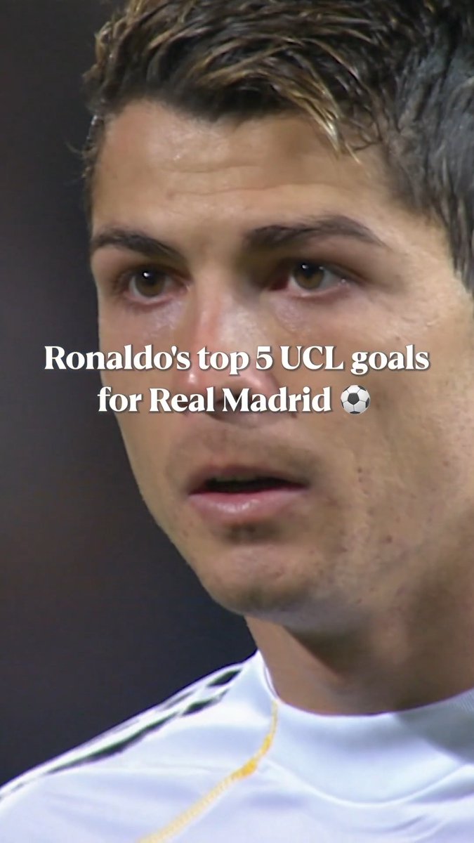 📆 On this day in 2009, Cristiano Ronaldo joined Real Madrid 🤍💫 He'd go on to become the record Champions League goalscorer and produce a series of world-class strikes 💥