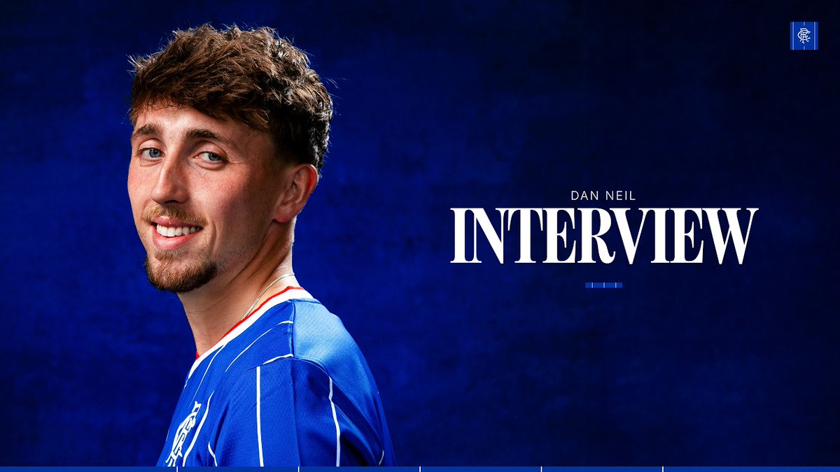 💭 “I was looking for certain characteristics at football clubs in what I wanted and what drives me as a footballer and person, and I think Rangers fit all the criteria." 🎙️ Dan Neil sat down with RangersTV for the first time since joining Rangers.
