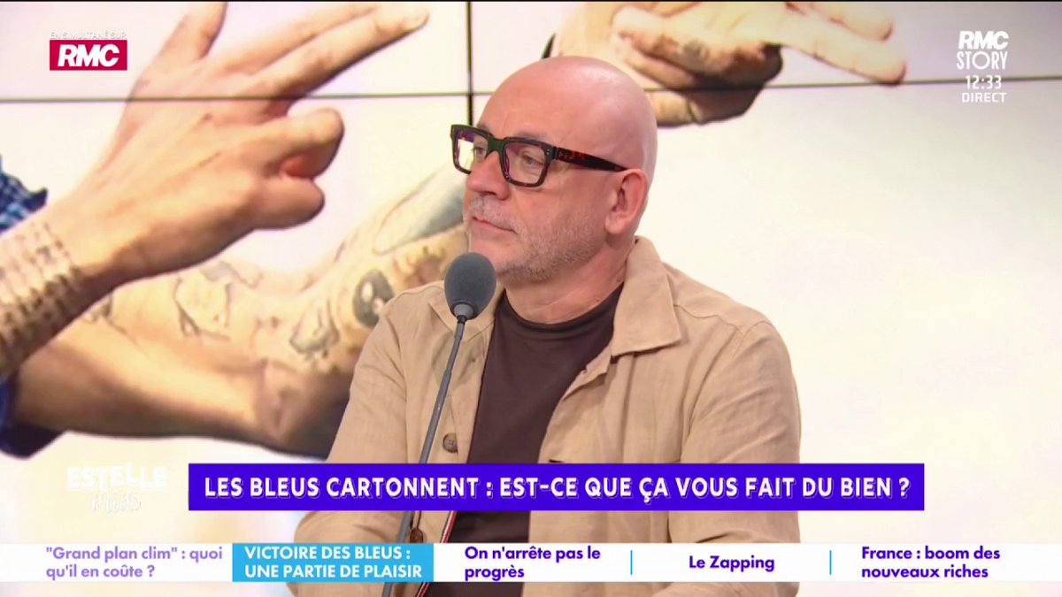 ⚽ Les Bleus cartonnent 🎙️ frédéric hermel🇫🇷 : "Je ne m'attendais pas à ça... Je pense qu'on est devant une équipe historique ! Elle peut rejoindre France 84-86 ! Cette équipe est partie pour être à ce niveau-là d'impact dans l'histoire ! Mbappé est un grand capitaine !"