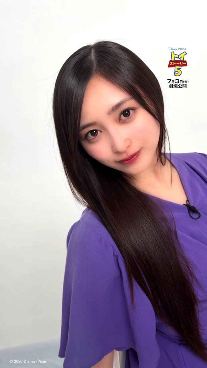 🌟トイストーリーチャレンジ🌟 ⠀ 📸デジカメのおもちゃ・スナッピー役 日本版声優 井上和さん（乃木坂46） ⠀ 🚨ボニーが来たぞ🚨の合図で おもちゃになりきりチャレンジ✨ 愛嬌あふれるNGカットも👀 ⠀ みんなもトイストーリーチャレンジ✨ ⠀ 『トイ・ストーリー５』7/3公開🎬