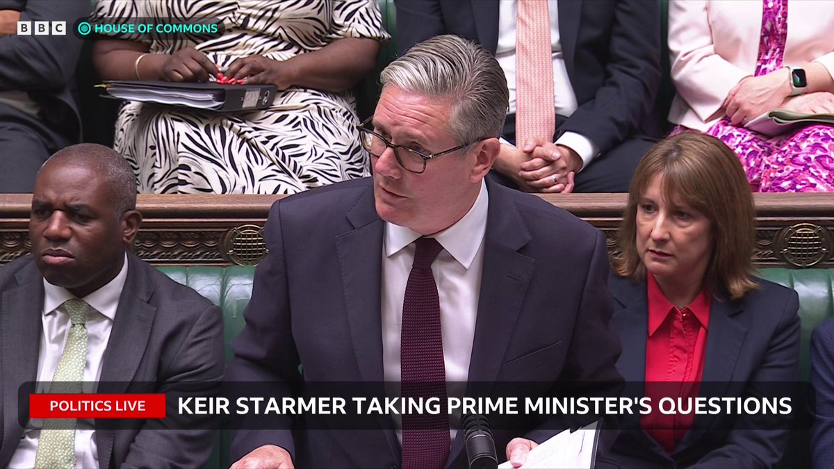 "Does the prime minister agree that racism has no place in our country, and will he join me in condemning anyone who is stoking it?" Ed Davey asks PM Keir Starmer says "anybody who flames it should be absolutely ashamed of themselves" #PMQs: