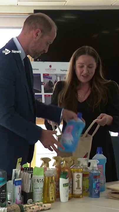 Prince William helps tenant furnish new flat in Aberdeen