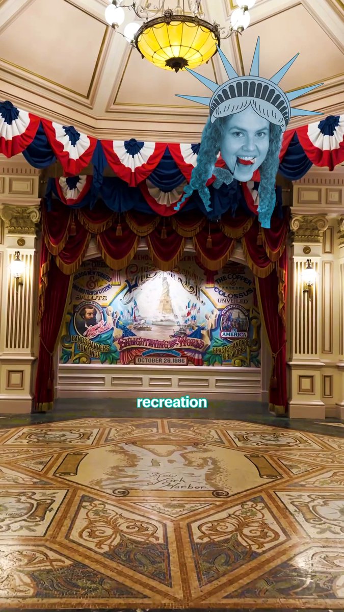 We're taking a look at how an iconic American symbol, the Statue of Liberty, inspired the Liberty Arcade in Disneyland Paris and showcases the bond between America and France ✨ #DisneyCelebratesAmerica