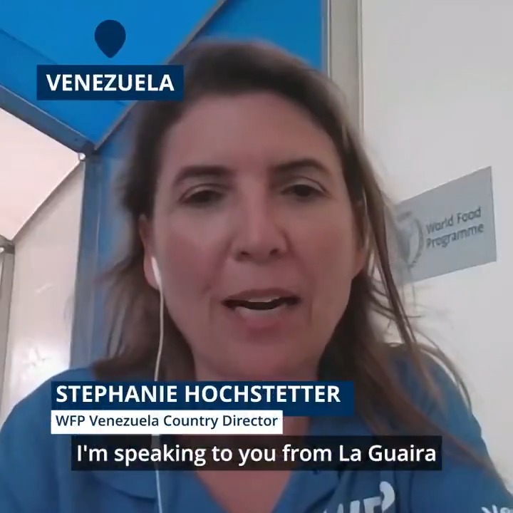 🆘 #Venezuela: Affected families are worried about how they will get food tomorrow. As needs grow, WFP food distributions are underway, and we are scaling up rapidly. Sustained support will be critical in the weeks ahead. Listen as WFP's Stephanie Hochstetter updates from the ground ⤵️