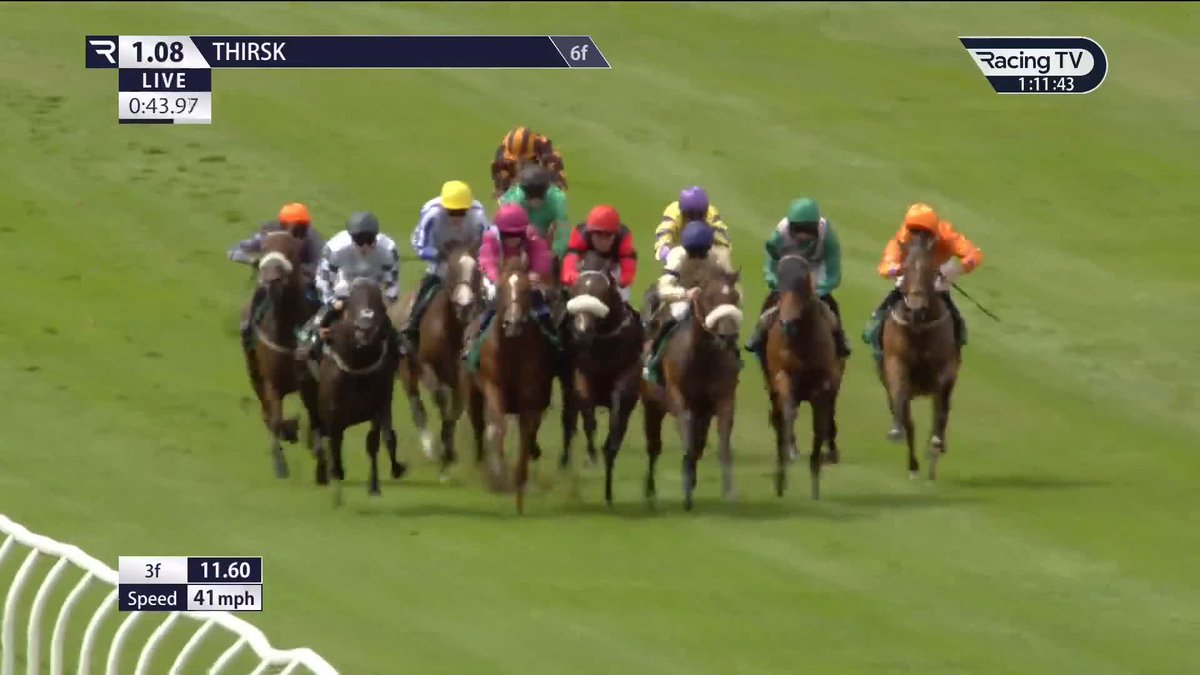 Kodiak Breeze (Kodi Bear) makes it two wins from three starts and does so cosily under Shane Gray for Hambleton Racing and Kevin Ryan Racing Thirsk Racecourse