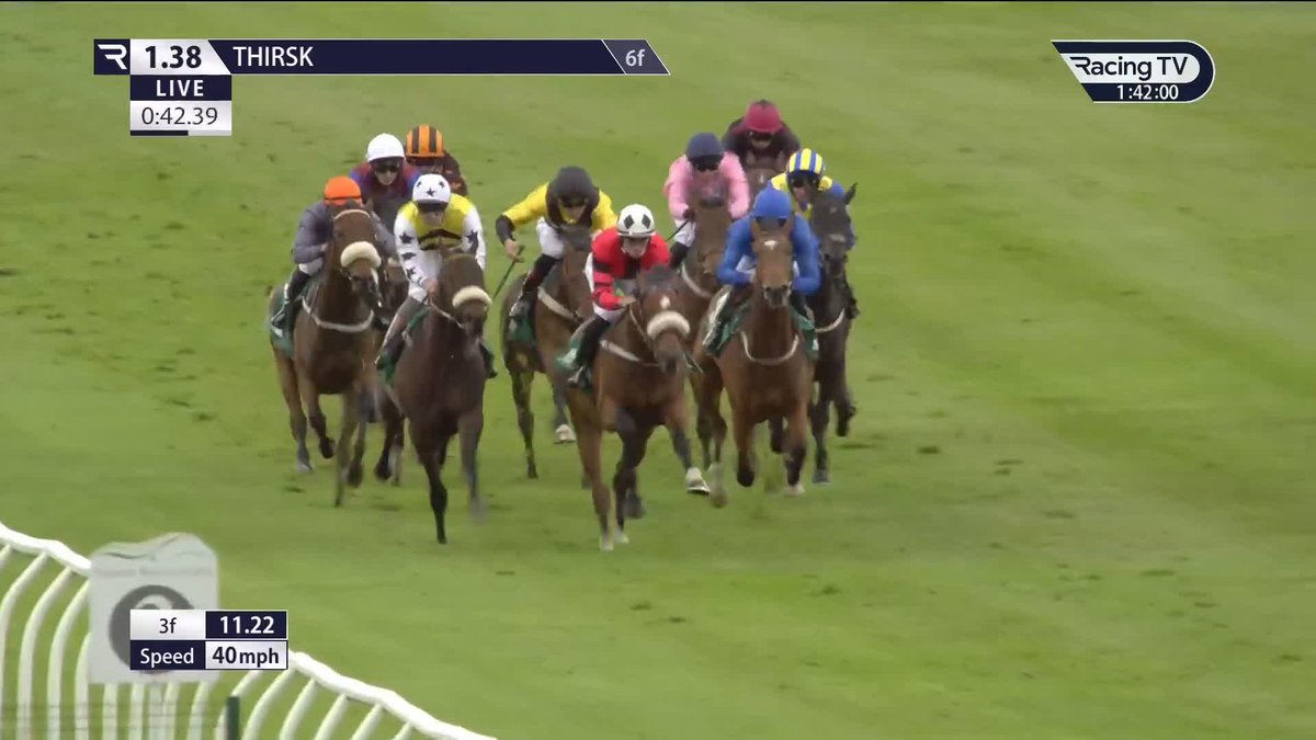 Short odds but you'd have to say nicely done by Arapaho Gold, the smart Bayside Boy juvenile remaining unbeaten for Michael Dods Racing Thirsk Racecourse