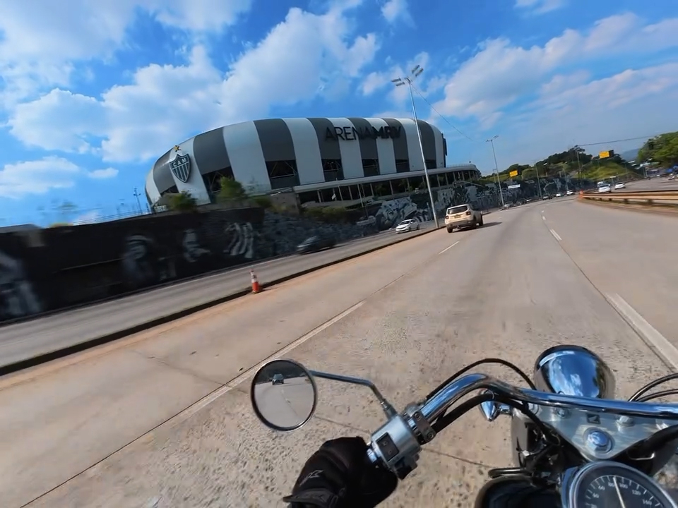 👀 Olha ela ali. A nossa casa! 📍 Arena MRV 🏍️ _mathfpv (Insta)