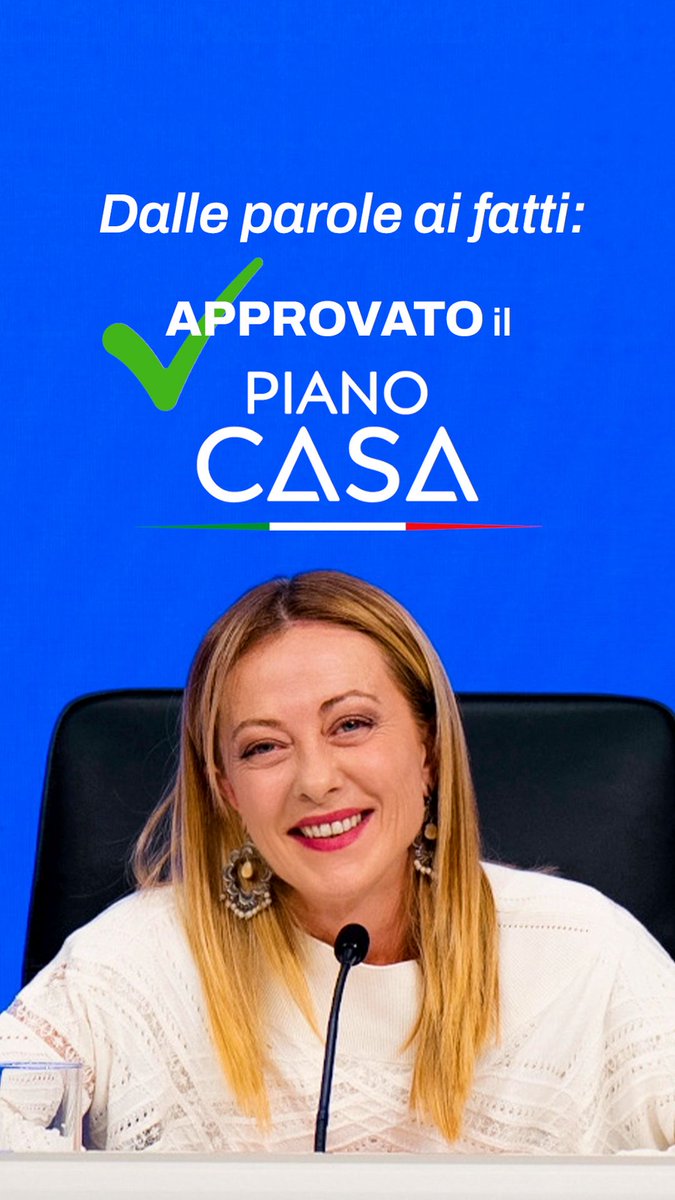 ✅ Il Senato approva in via definitiva il Piano Casa: dalle parole ai fatti.