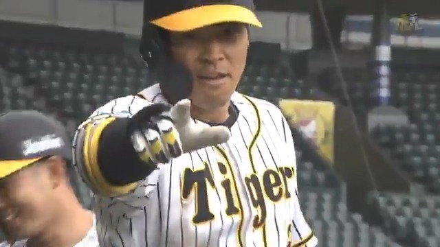 無観客試合の 佐藤輝明の打球音やばすぎ