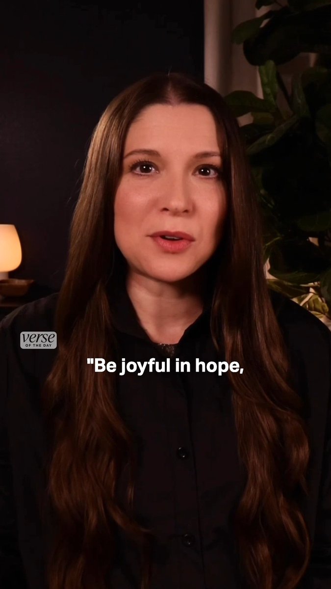 "Be joyful in hope, patient in affliction, faithful in prayer." — Romans 12:12 NIV Catch the full video in the Bible App today!