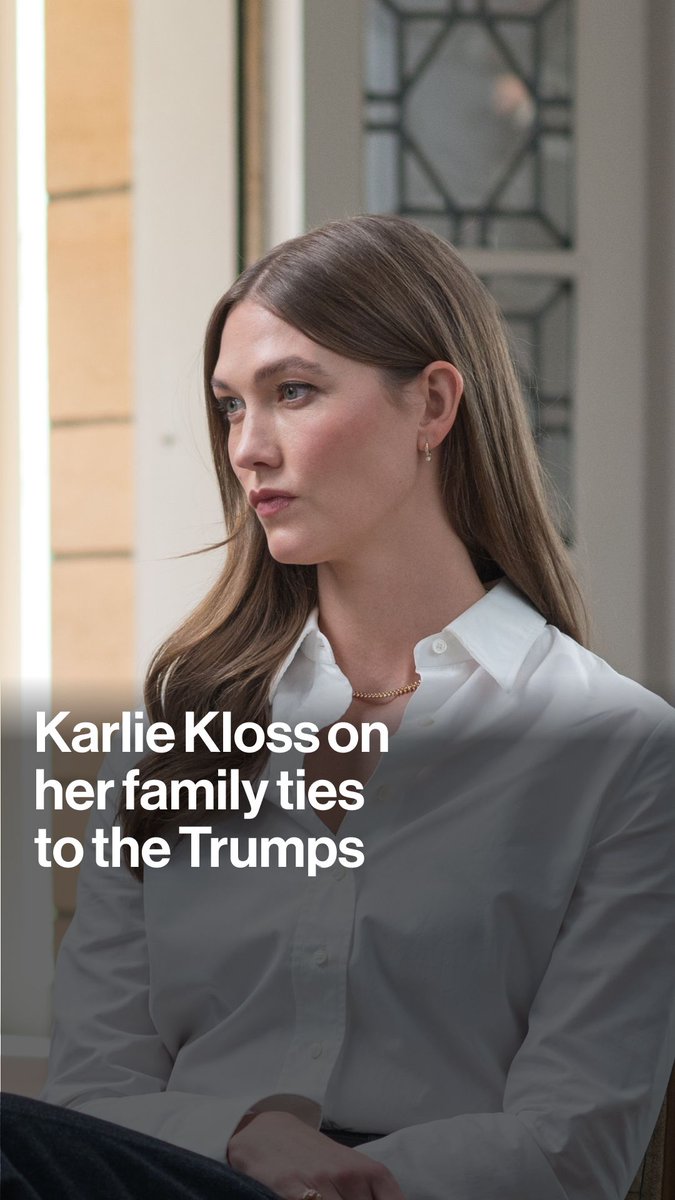Supermodel Karlie Kloss opens up to @EmilyChangTV about how she navigates her high-profile family ties to the Trumps