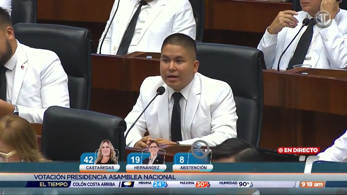 “Los independientes tuvimos la oportunidad de poder liderar esta Asamblea, pero el show mediático y las ganas de taquilla no lo permitió”, dijo el diputado Neftali Zamora 🇵🇦 durante la votación para la elección de la nueva directiva de la Asamblea Nacional .