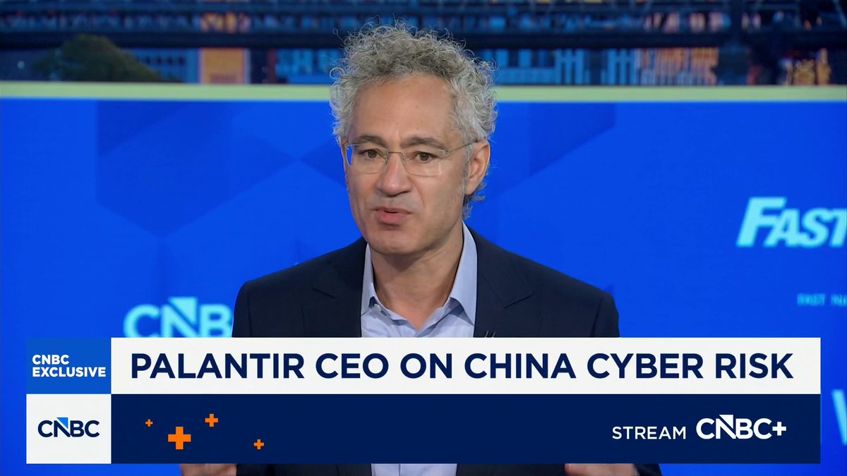 $PLTR CEO Alex Karp says something has gone "completely wrong" with how AI is sold: