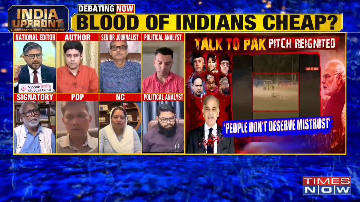 'Talk To Pakistan' Debate The peace between India and Pakistan is hampered by warmongers in both countries: JohnDayal There should be talks, but not until Pakistan stops funding terrorism: हर्ष वर्धन त्रिपाठी 🇮🇳Harsh Vardhan Tripathi tells Pranesh Kumar Roy