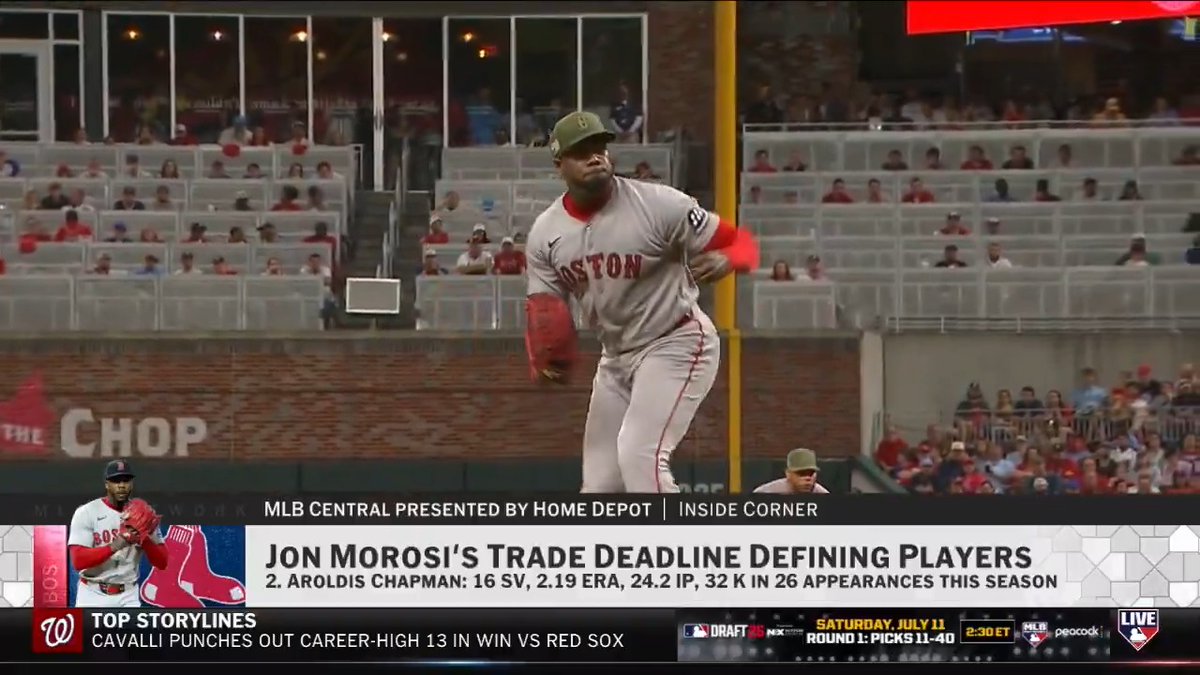 The top five players that will define the 2026 Trade Deadline, according to Jon Morosi: 1. Tarik Skubal 2. Aroldis Chapman 3. CJ Abrams 4. Reid Detmers 5. Sandy Alcantara