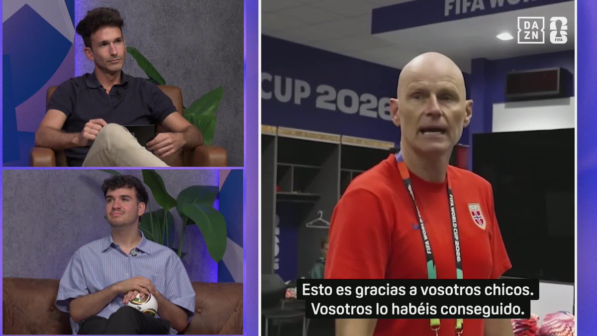 "Carlo Ancelotti, vamos a por ti" 🗣️🇳🇴 Solbakken ya piensa en Brasil 🇧🇷 #TrendingMundial #DAZNMundial