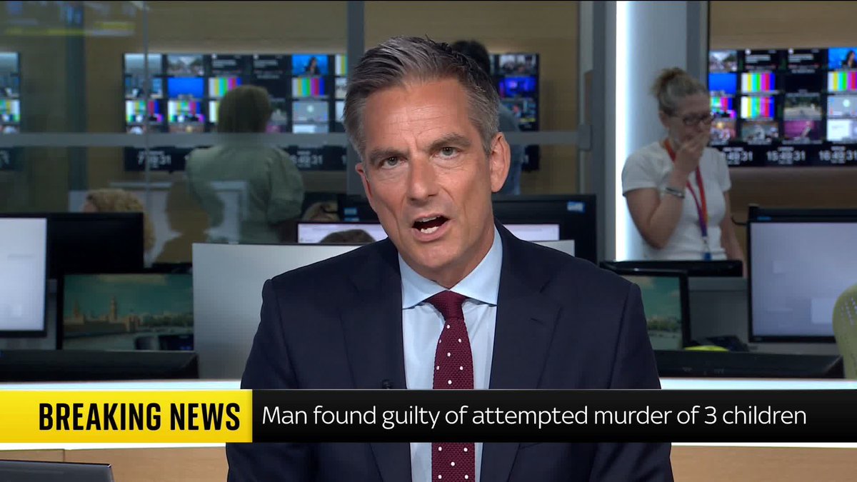 BREAKING: A man has been found guilty of the attempted murder of two girls and a boy in Dublin. Riad Bouchaker's stabbing attack in November 2023 sparked a riot in the Irish capital. Read more: