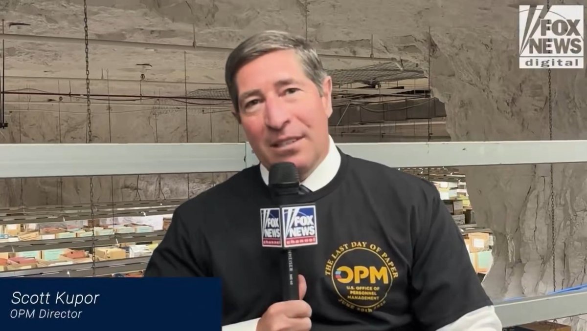 Yesterday was the end of paper retirement processing at OPM, a major milestone in modernizing how we serve the federal workforce. Read the @foxnews exclusive: