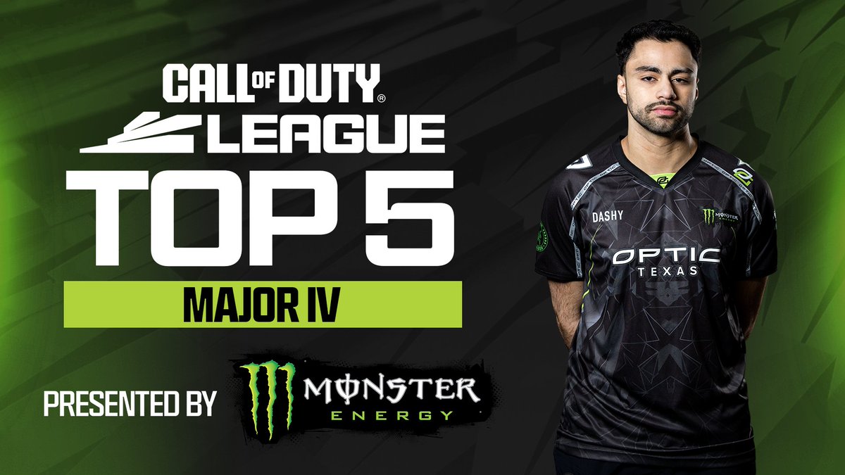 Top 5 Plays from Major IV 🔥 Presented by Monster Energy Gaming 💥