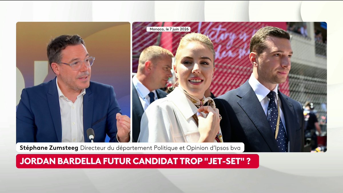 🔴 🗣️ Polémique après la présence de Jordan Bardella en invité VIP au Grand Prix de Monaco "Marine Le Pen a passé des années à combattre l'image bling-bling de Nicolas Sarkozy", rappelle notre éditorialiste politique Yaël Goosz. #CestTouteLaQuestion #Canal16