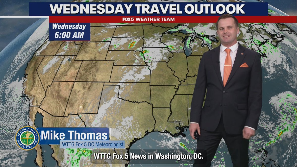 Flying this #July4th weekend? ✈️🇺🇸 #FAAWeatherSquad guest FOX 5 DC meteorologist Mike Thomas has your detailed forecast. Be sure to check your flight status with your airline and get airport updates at Get more tips ➡️