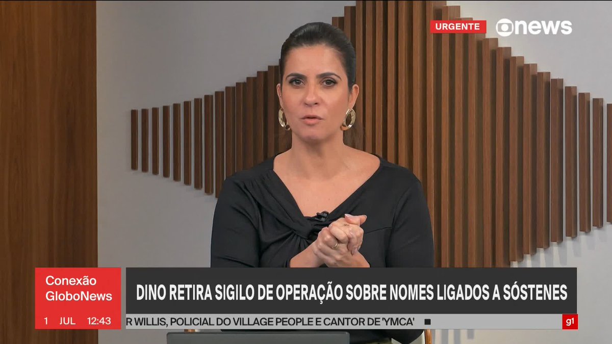 Ministro Flávio Dino retira sigilo de operação sobre nomes ligados ao deputado federal Sóstenes Cavalcante (PL-RJ). ➡ Assista à #GloboNews ao vivo: #ConexãoGloboNews
