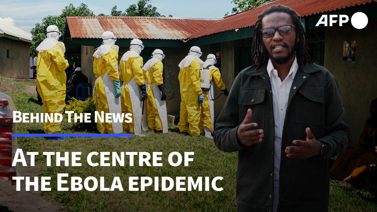 🇨🇩 🦠 Behind The News: At the centre of the Ebola epidemic | AFP The outbreak of an Ebola epidemic in the eastern Democratic Republic of Congo is a challenging and dangerous story to cover. Video journalist Glody Murhabazi explains what it's like to report on the crisis