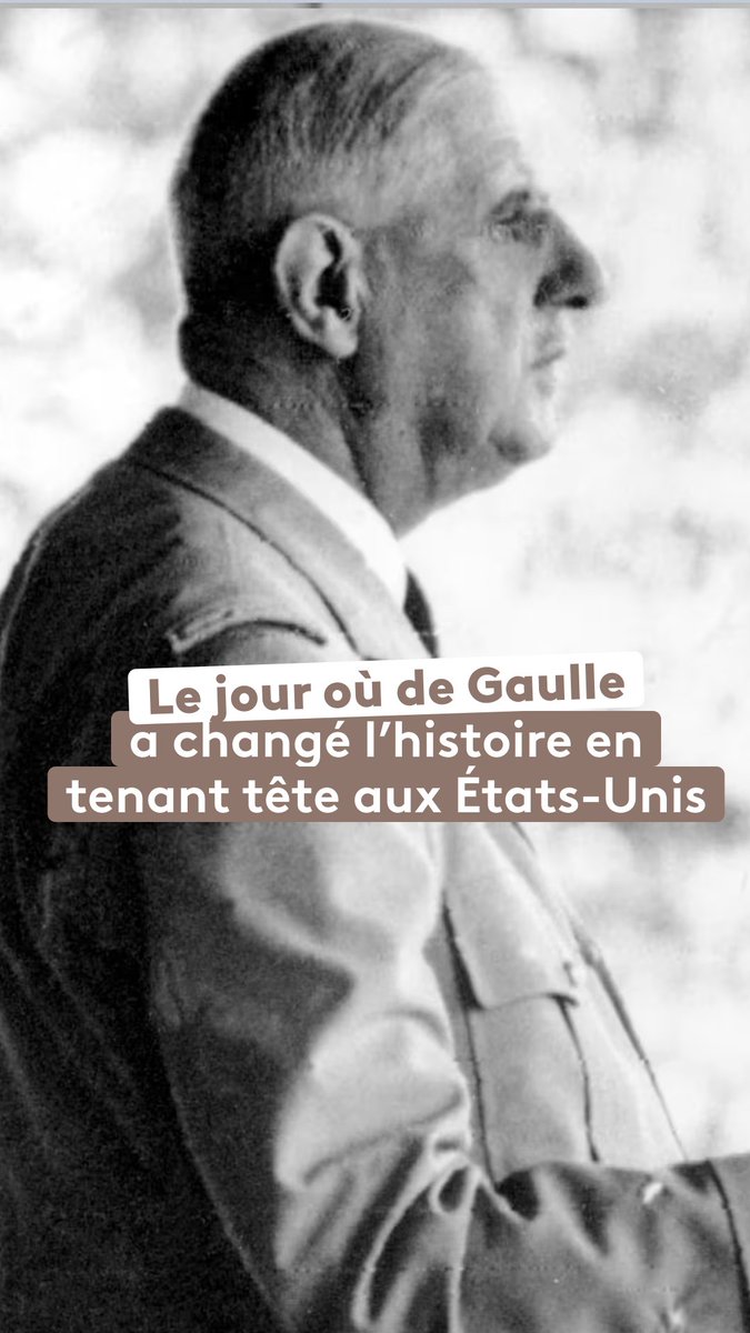 Une prise de position forte et assumée du Général de Gaulle, qui sera très largement soutenue par la population française. "L'Amérique et nous", un documentaire à voir dès maintenant sur notre plateforme 👉