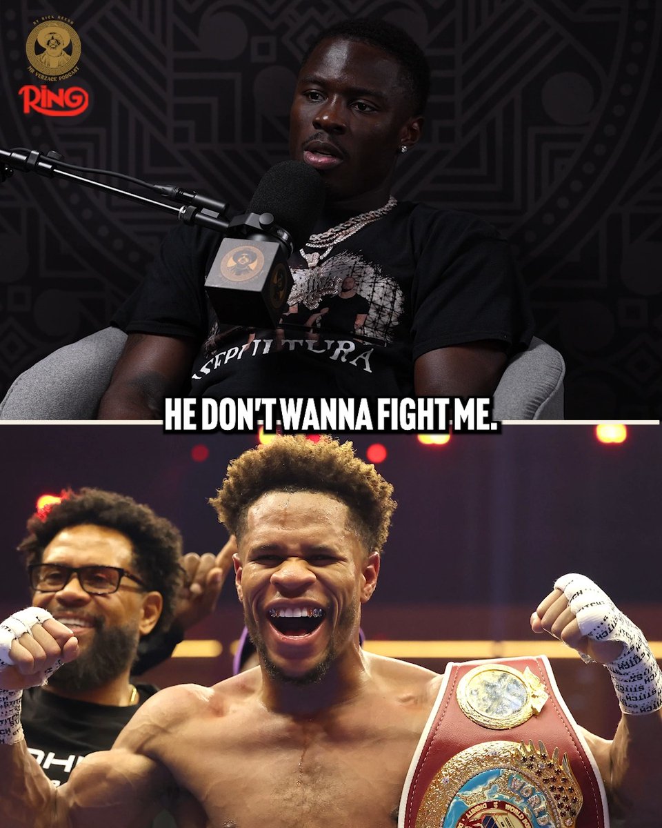 Richardson Hitchins tells Rick Reeno that he really wants to fight Devin Haney, but Haney will not fight him 👀 Stream the latest episode of Mr. Verzace Podcast 🎙️ 🎧 Spotify: 📱 Apple Podcast: 📺 YouTube: