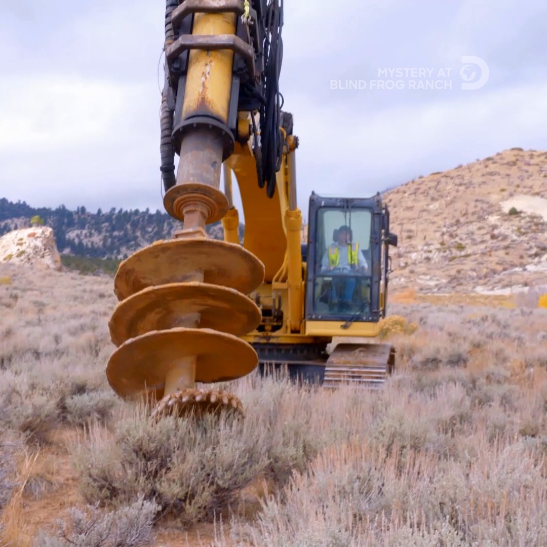 The team is drilling down to the golden staircase 💪 Don't miss a new Mystery at #BlindFrogRanch tonight at 10P on Discovery.