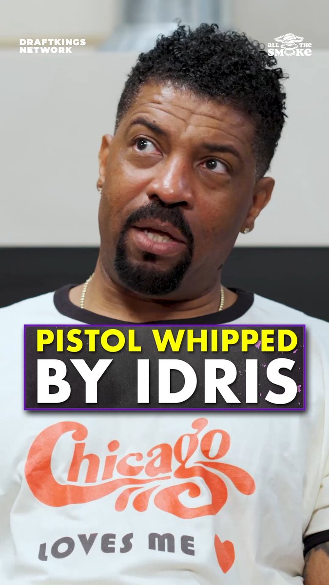 Idris Elba cracked Deon Cole with a REAL antique pistol 😳 Then Deon's Chicago kicked in 😂💀