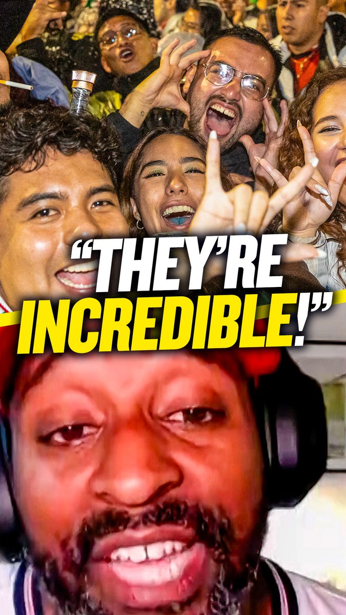 Flex absolutely loved his experience among Mexico fans at the World Cup For more content from The S* Word, follow us and Subscribe to our YouTube channel by clicking the link in our bio 18+ only. Restrictions and eligibility requirements apply. Event contract trading involves risk and may not be suitable for all investors. Prices, values, and available markets may differ from those mentioned. For more information see Kalshi Kalshisports FOX Soccer 🔰 Flex 🔰 #fifaworldcup
