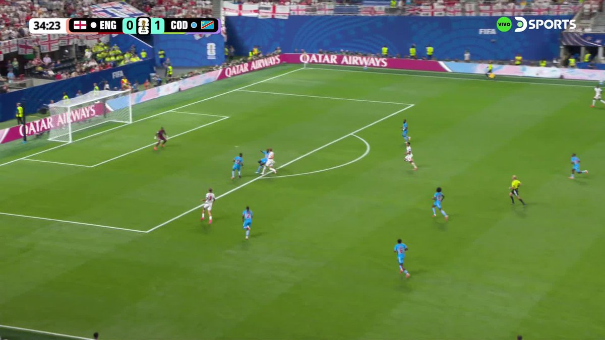 😳🇨🇩 WAN-BISSAKA LA SACA EN LA LÍNEA.