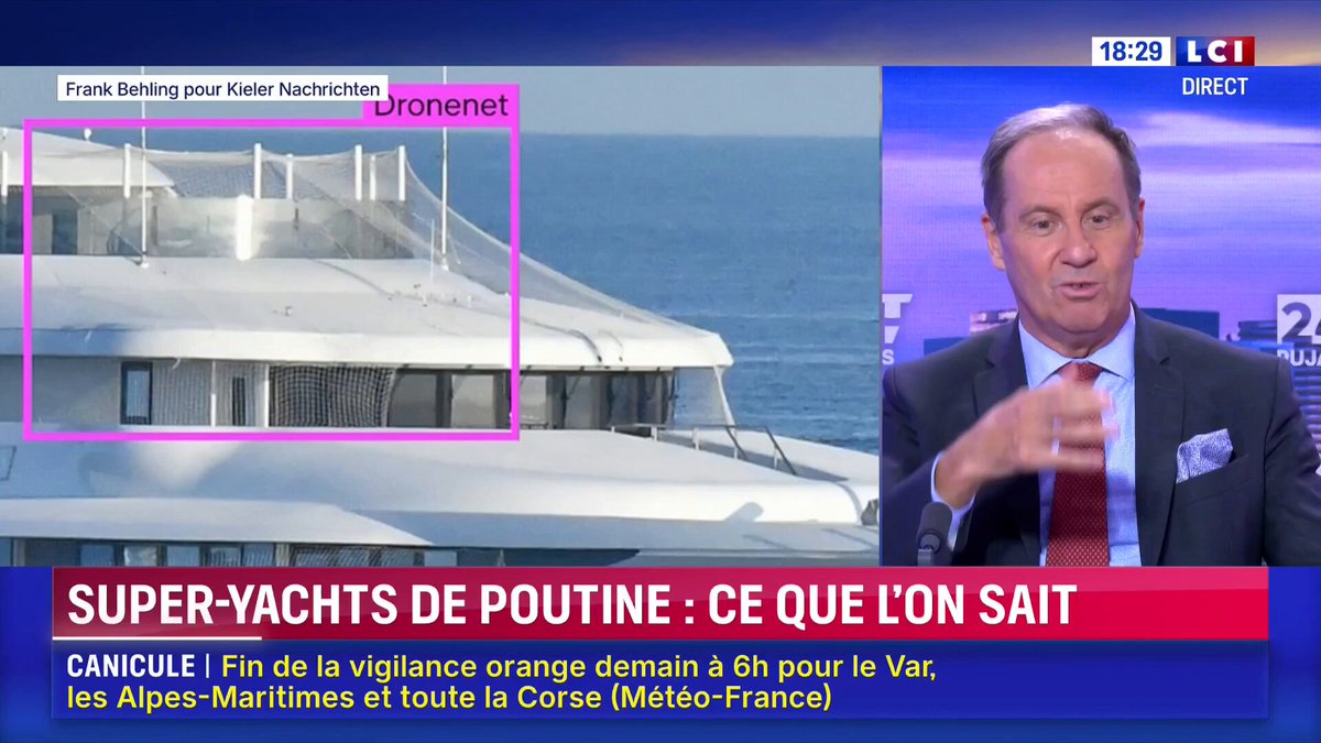 ▶️️️#Poutine : les mystères du départ de ses yachts « Il est multimilliardaire, il a des yachts à 100 millions de dollars et en plus il se fait escorter par des destroyers » Nicolas RICHOUX #24HPujadas #LCI #Russie #Yacht⤵️